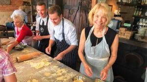 Anne Diamond meets Viking Ambassador-At-Large Jean Newman Glock