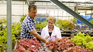 Anne Diamond learns about the art of gardening with designer Antony Henn 