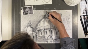 Draw St. Peter’s Basilica with architect Mark Keane
