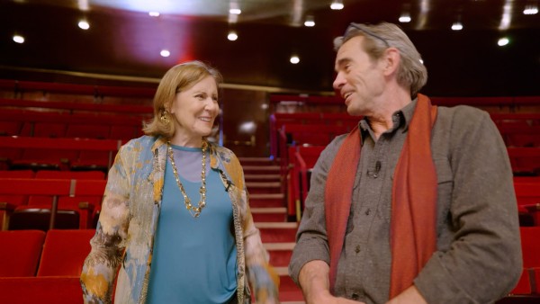 Alastair Miller discusses opera with Ann Ziff at the Metropolitan Opera