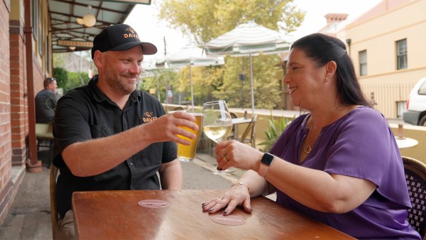 Discover the vibrant Sydney neighborhood of The Rocks 