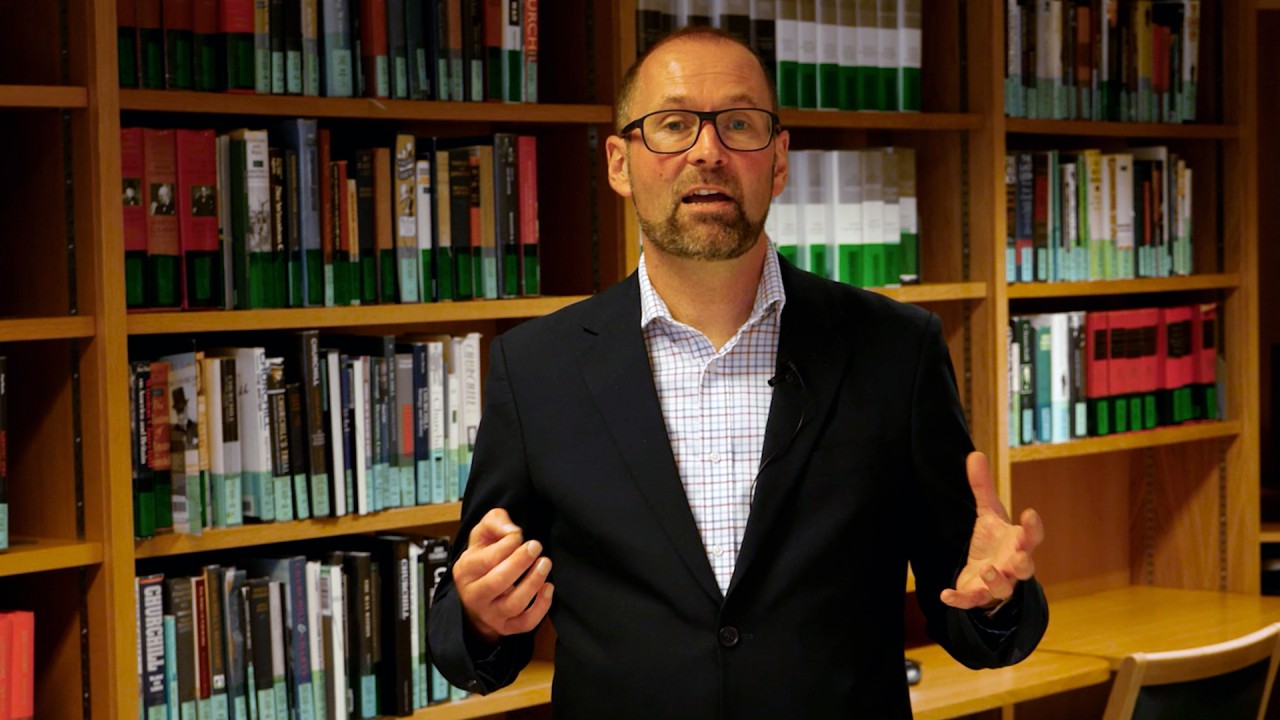 Uncovering rare documents with Allen Packwood, Director of the Churchill Archives Centre)