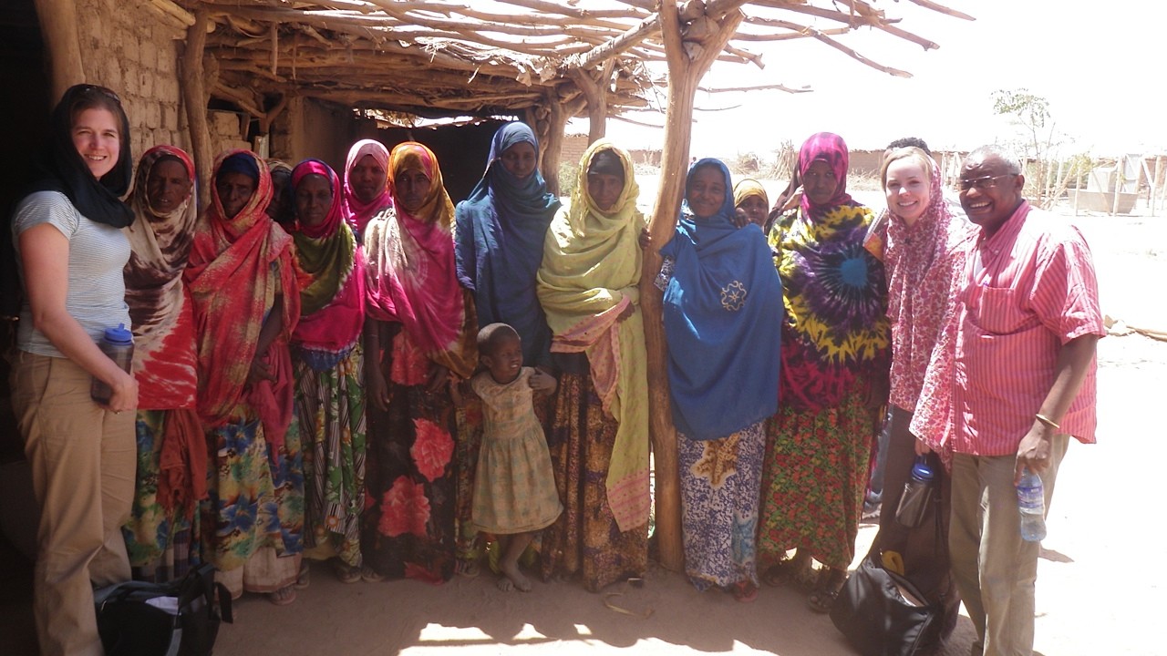 Anne Diamond learns about empowering women in developing countries with economist Courtenay Cabot Venton)