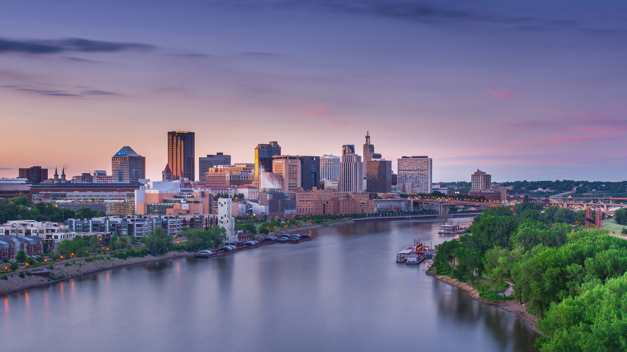 At home in St. Paul with tv personality and travel writer Todd Walker)