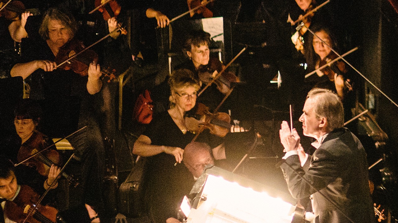 Maestro James Conlon of the Los Angeles Opera)