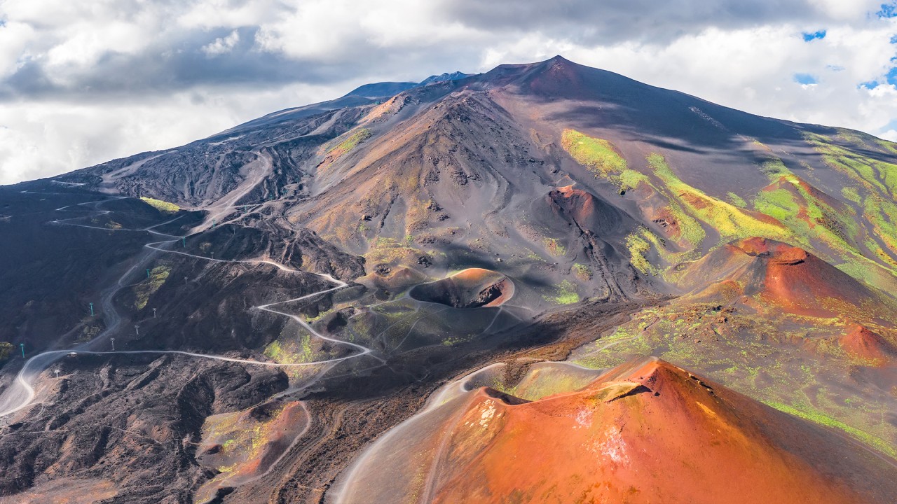 Explore Mount Etna’s volcanic landscapes and distinctive terroir with Alastair Miller)