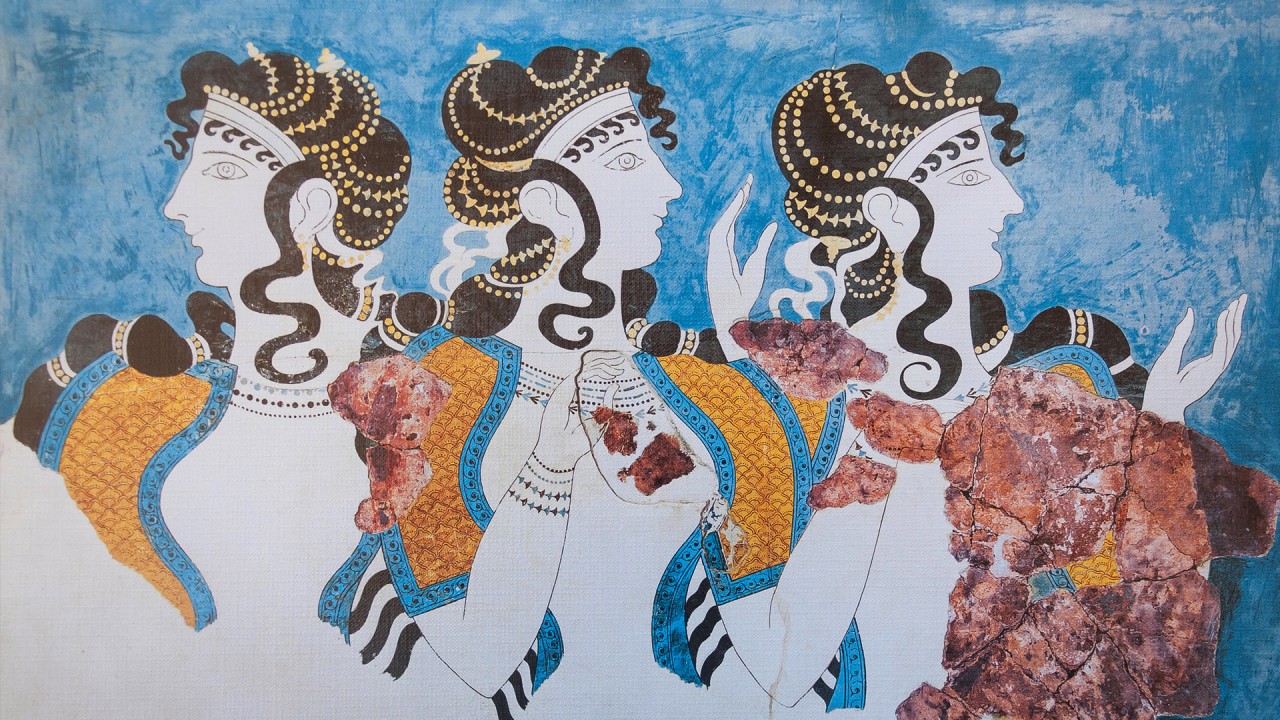Discover the civilization of Minoan Crete with Vangelis Zervogiannis and Dr. Michael Barnes)
